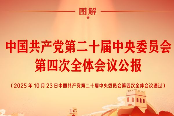 图解党的二十届四中全会公报